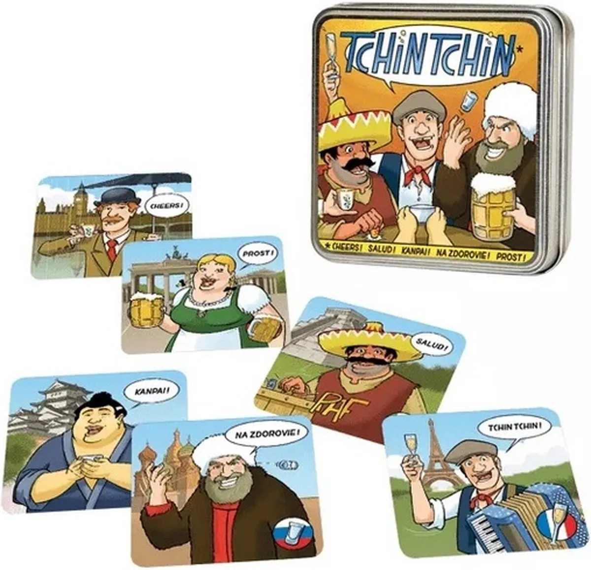 Asmodee Tchin Tchin Kaartspel
