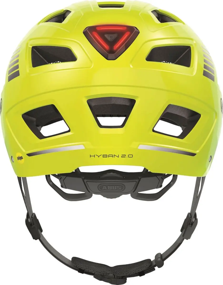 ABUS Hyban 2.0 MIPS Fietshelm - 52-58cm - Geel