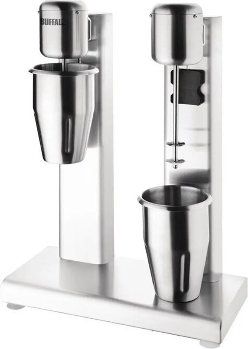 Buffalo CY423 Dubbele Milkshake Mixer - Zilver