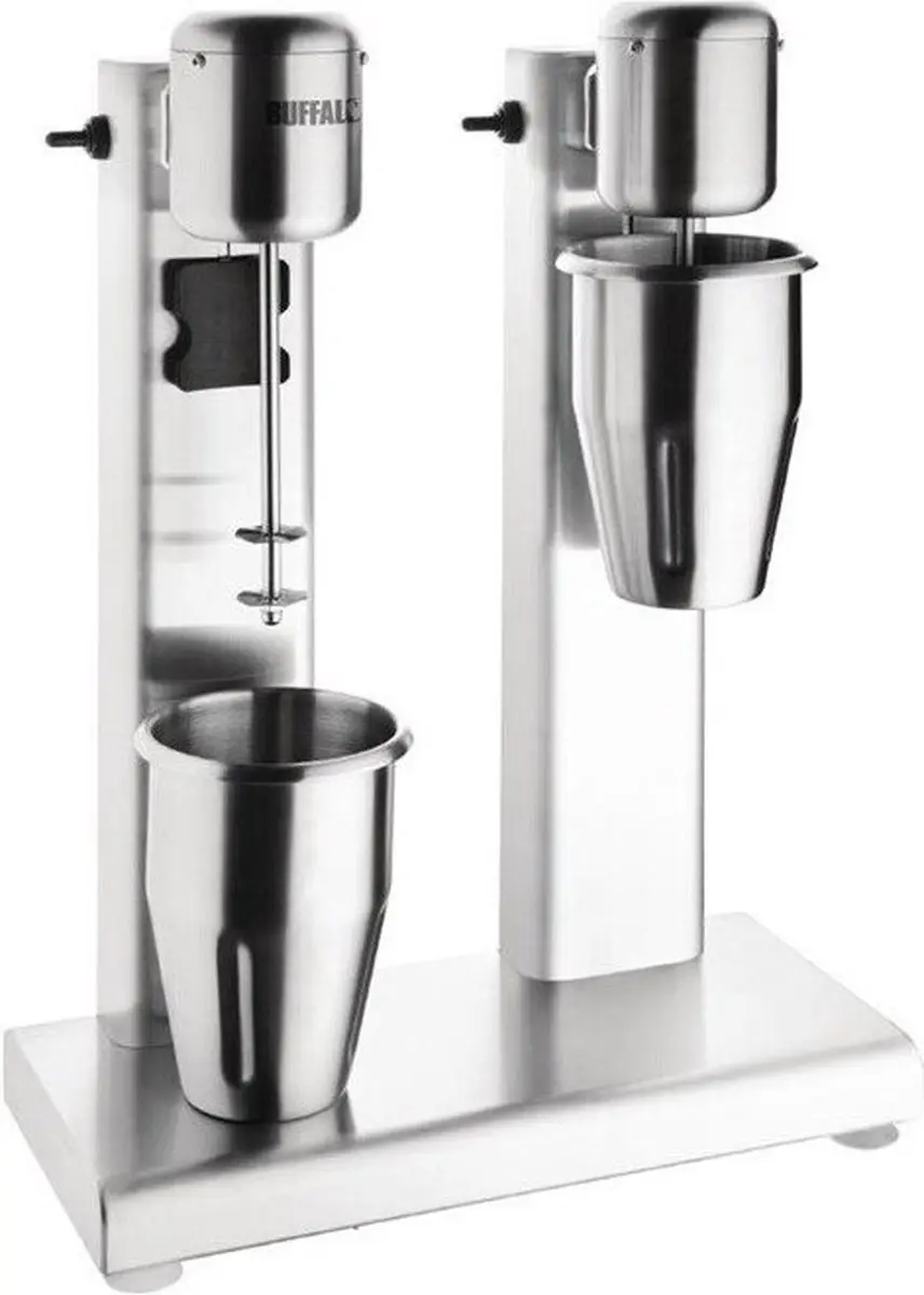 Buffalo CY423 Dubbele Milkshake Mixer - Zilver