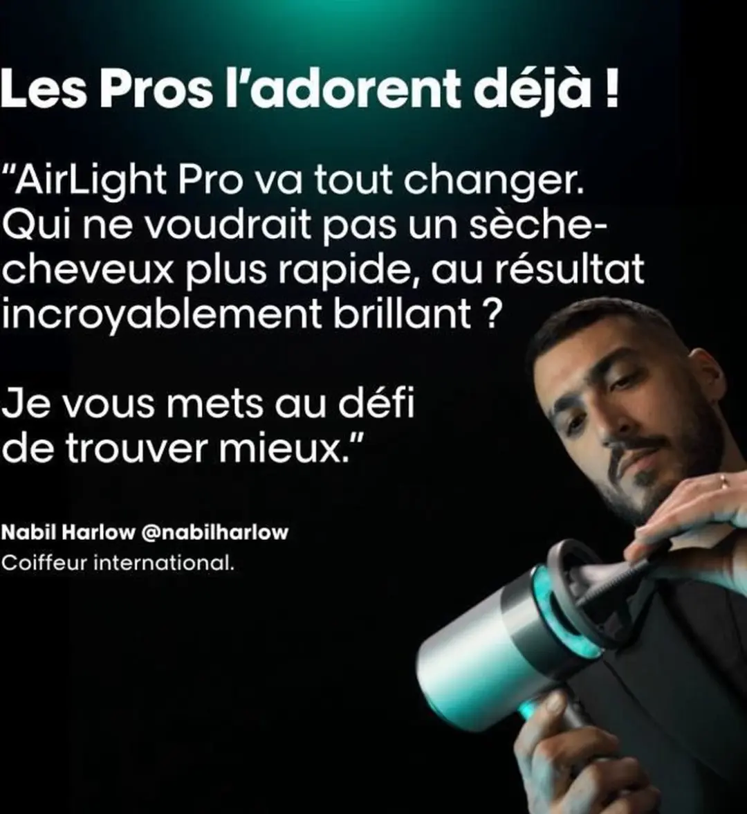 L'Oréal Professionnel AIRLIGHT PRO Haardroger - 2040W - Zwart - afbeelding 6 van 6