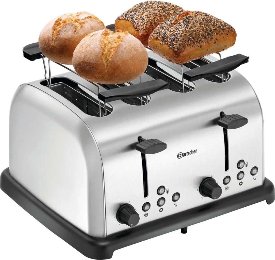 Bartscher TBRB40 Toaster 4 Sandwiches 1480W