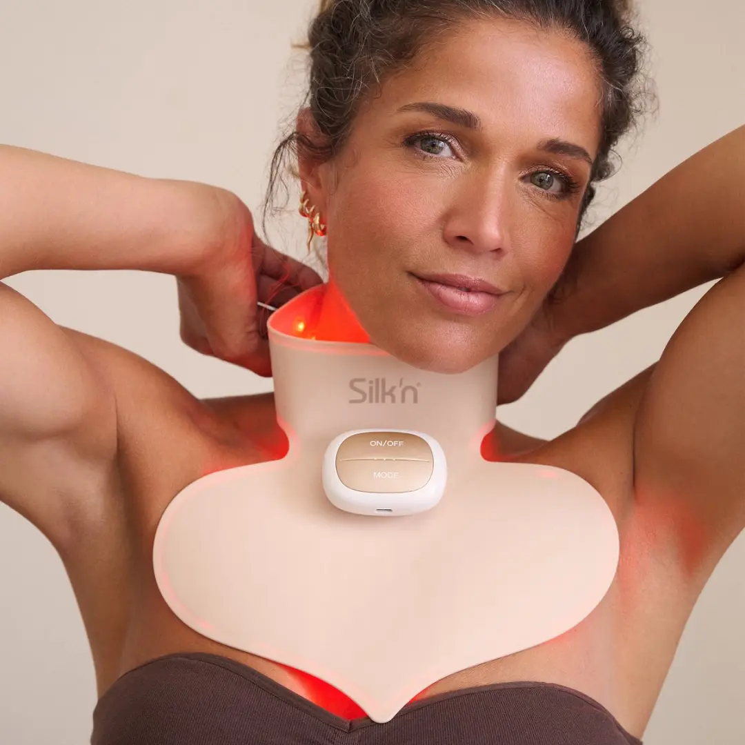 Silk'n LED Borstmasker CLMP1PE1001 - Huidverjonging - Roze - afbeelding 6 van 6