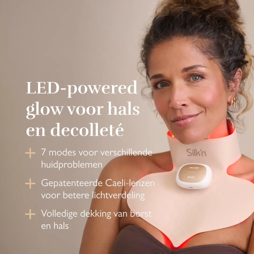Silk'n LED Borstmasker CLMP1PE1001 - Huidverjonging - Roze