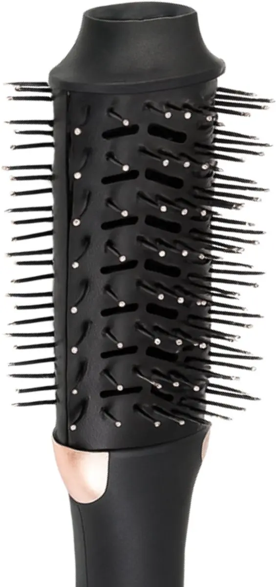 Mexx Föhnborstel 1200W - Multistyler Ovale Borstel - Zwart