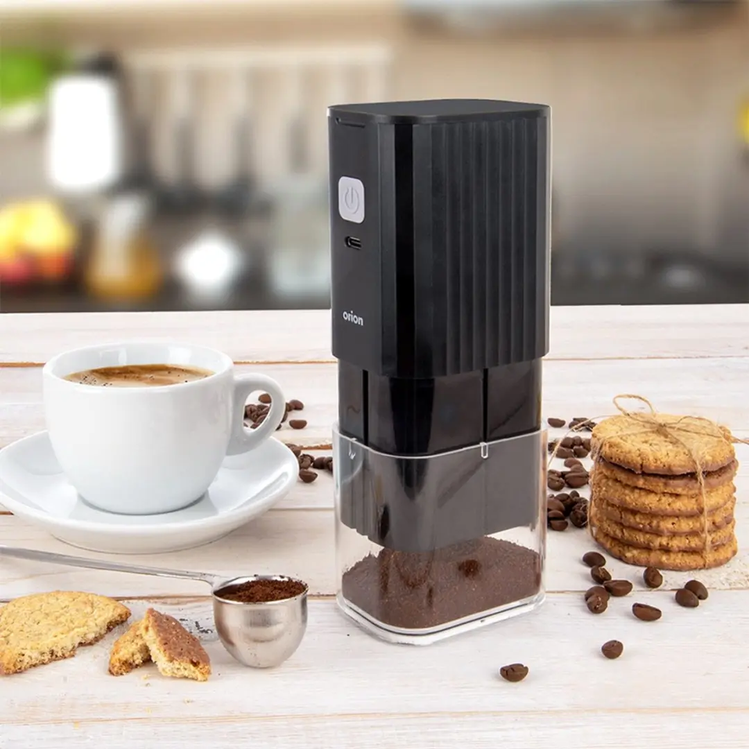 Orion Elektrische Koffiemolen Compact - Draadloos USB