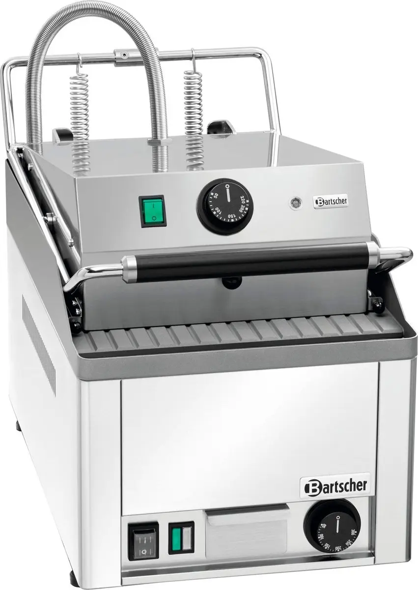 Bartscher GDP 320/650E Contactgrill 3000W - 2 Stuks