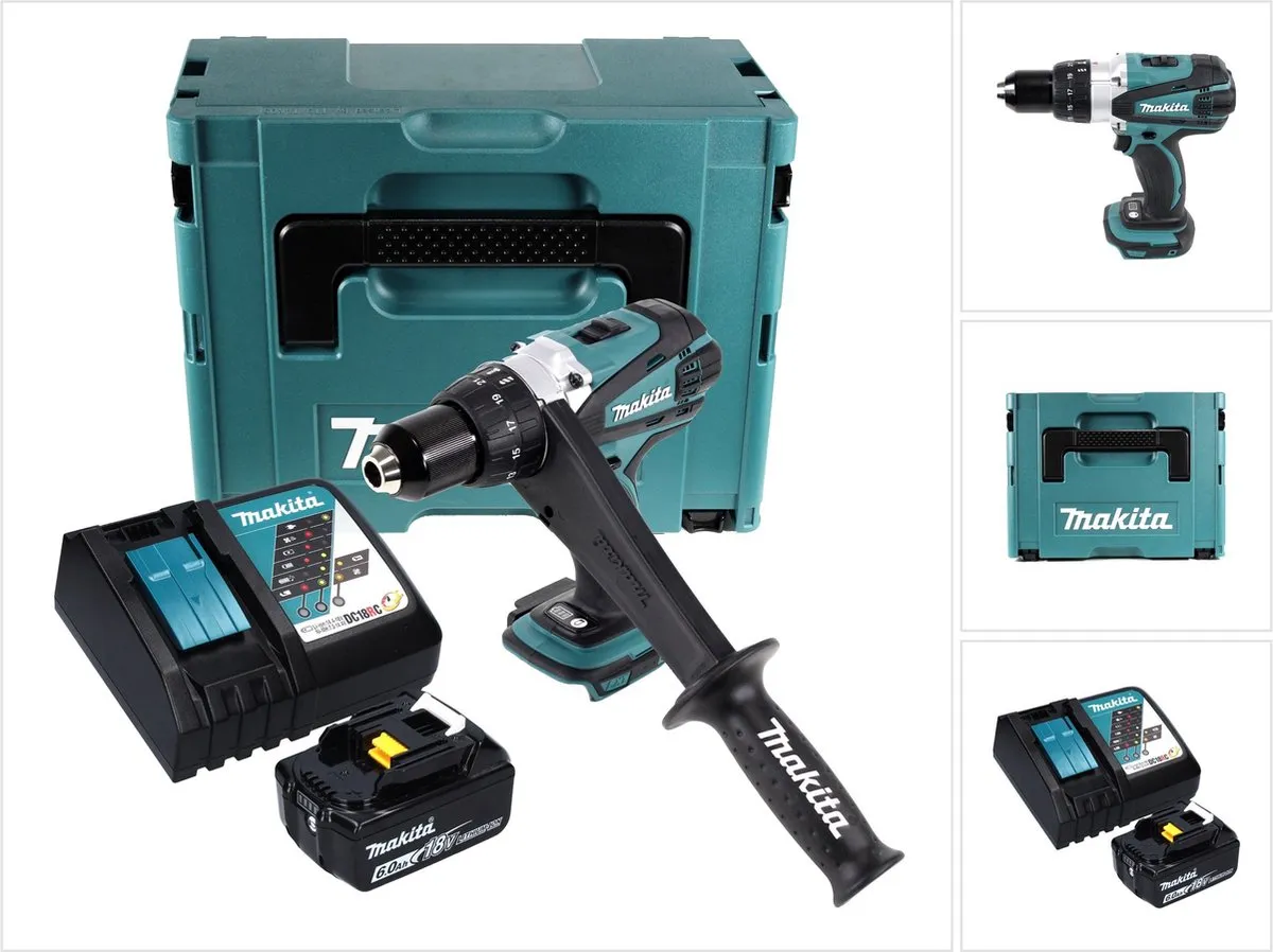 Makita DDF458 Accuboormachine 18V 91Nm