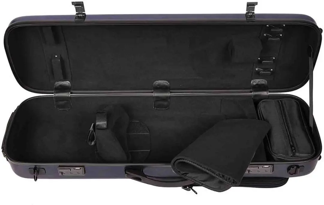 Leonardo VC-50-BU Vioolkoffer 4/4 - Blauw