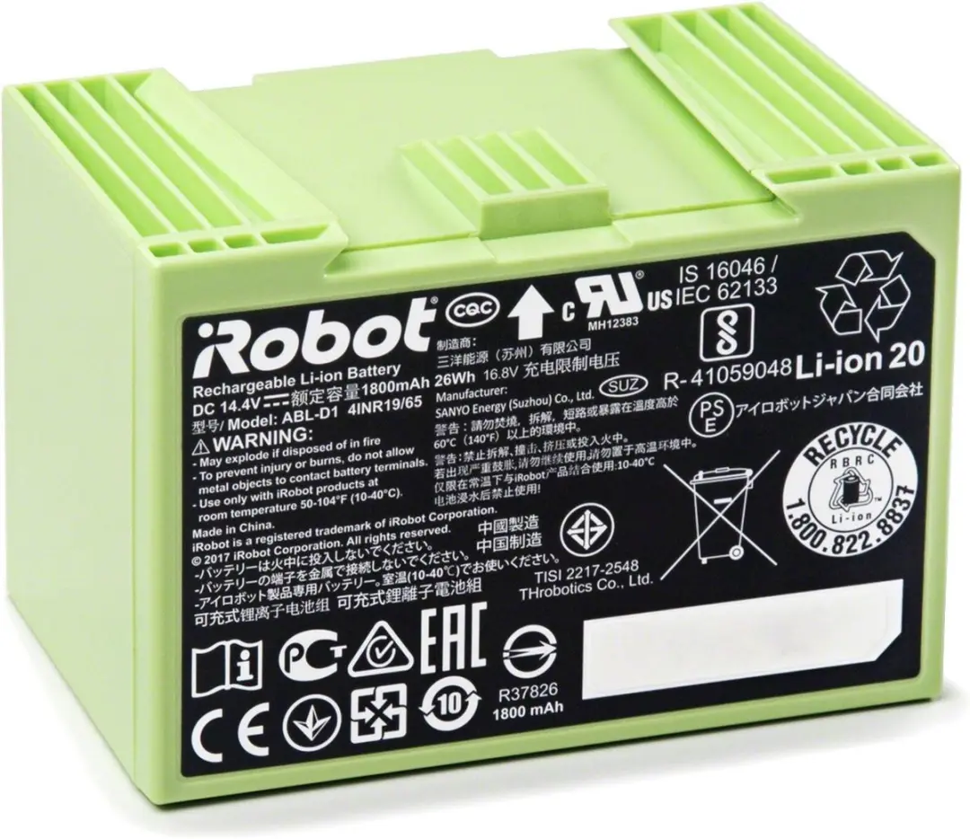 iRobot Roomba Originele Accu ABL-D1 14.4V/1800mAh