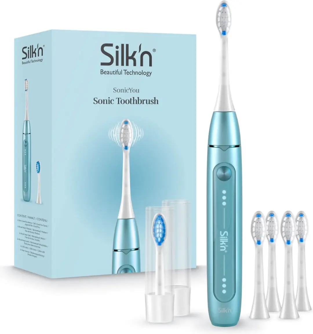 Silk'n SonicYou Elektrische Tandenborstel Lichtblauw - 6 Borstels