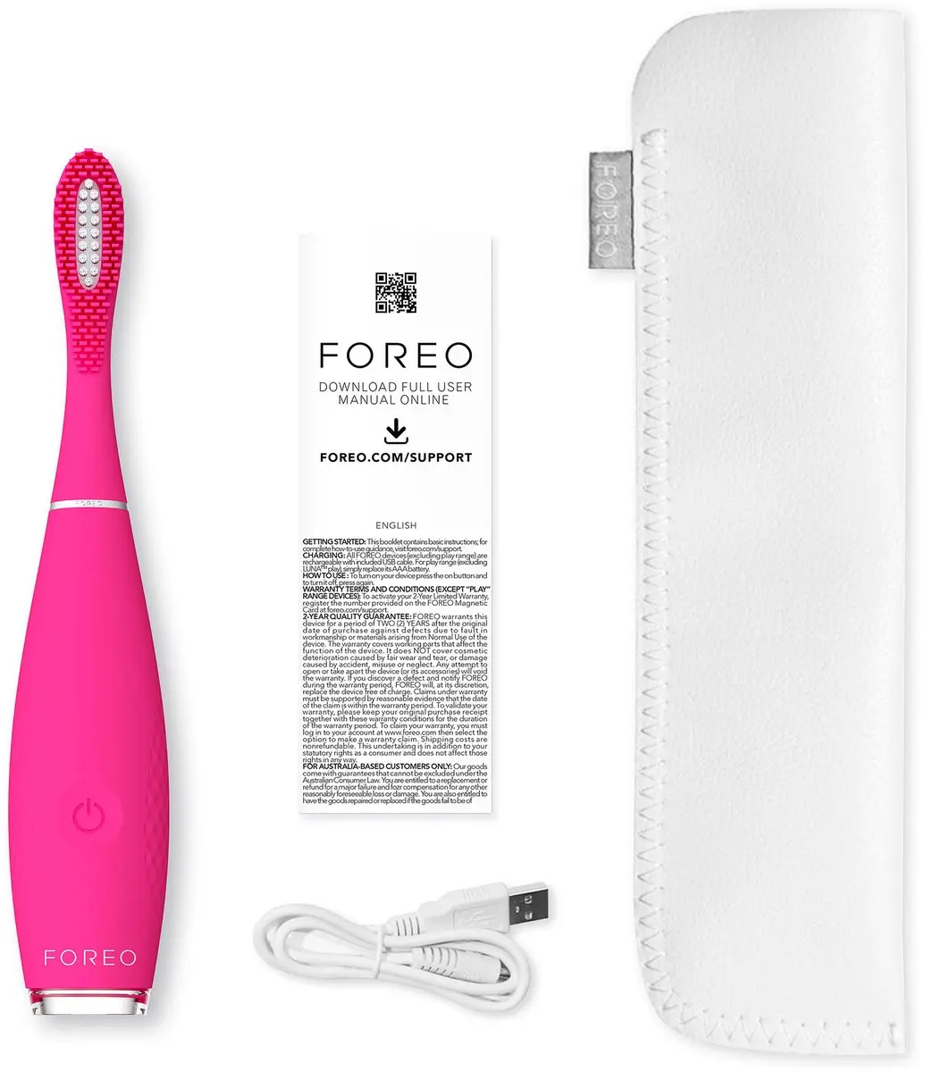FOREO ISSA mini 3 Ultra Siliconen Sonische Tandenborstel - Roze