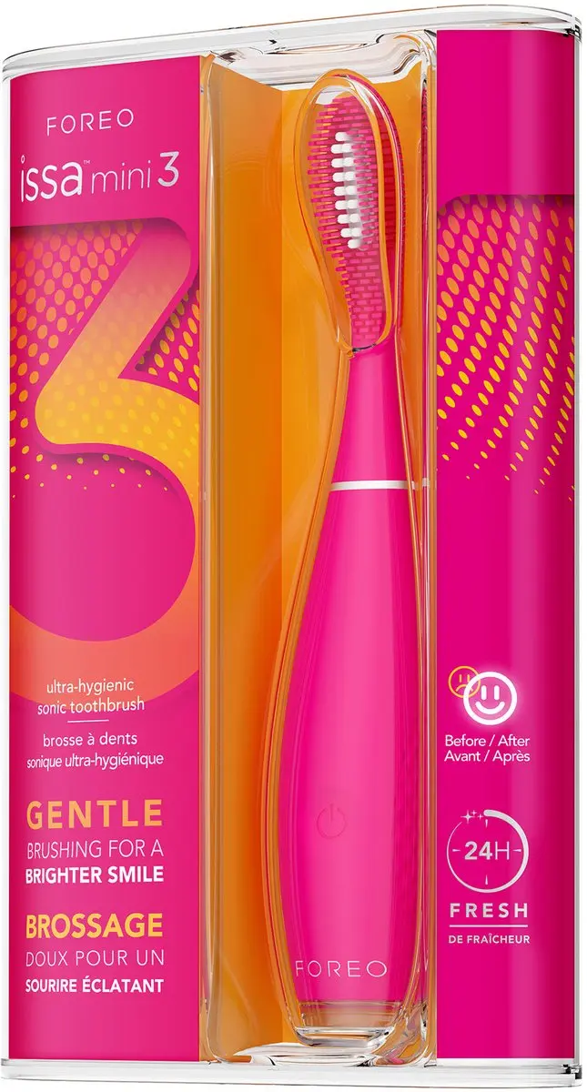 FOREO ISSA mini 3 Ultra Siliconen Sonische Tandenborstel - Roze