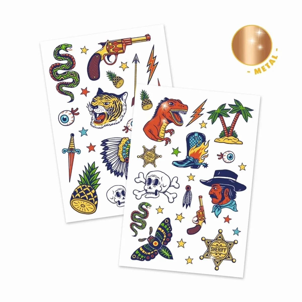 Djeco Tatoeages Bang Bang - Multicolor