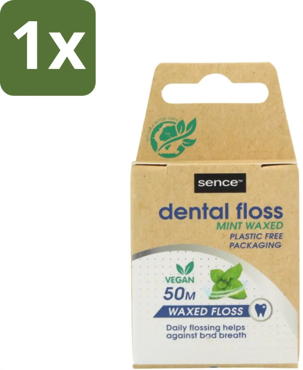 Sence Fresh Mint Flosdraad 50m