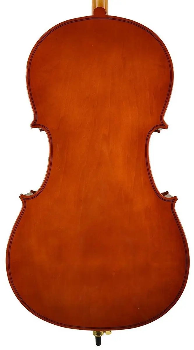 Leonardo LC-1044 Cello 4/4 - Gelamineerd - met Strijkstok & Tas