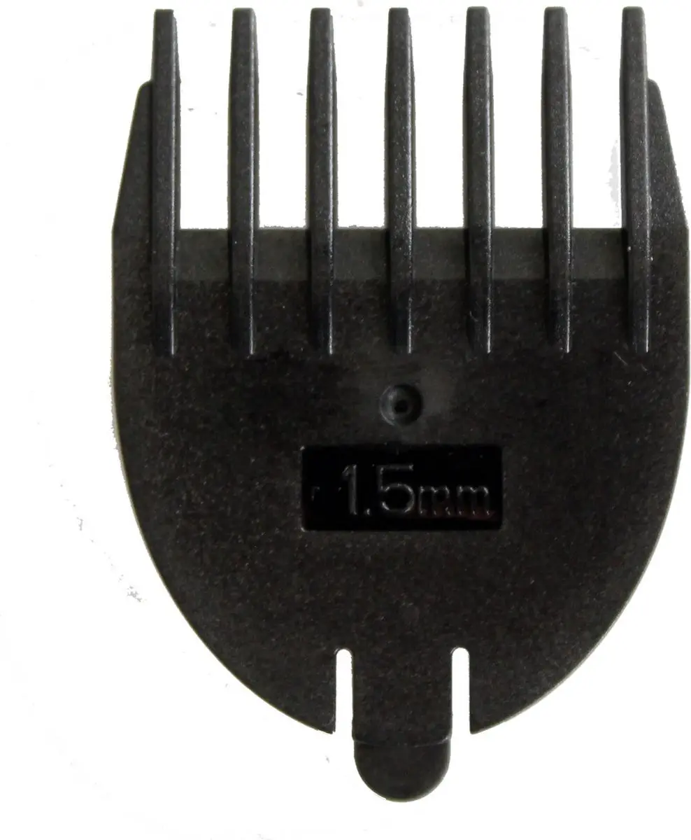 Kyone TR-220 Click Combs Opzetkammen Set - 4 Stuks - Zwart