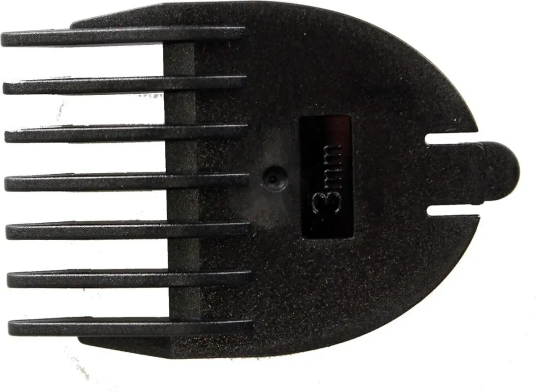 Kyone TR-220 Click Combs Opzetkammen Set - 4 Stuks - Zwart