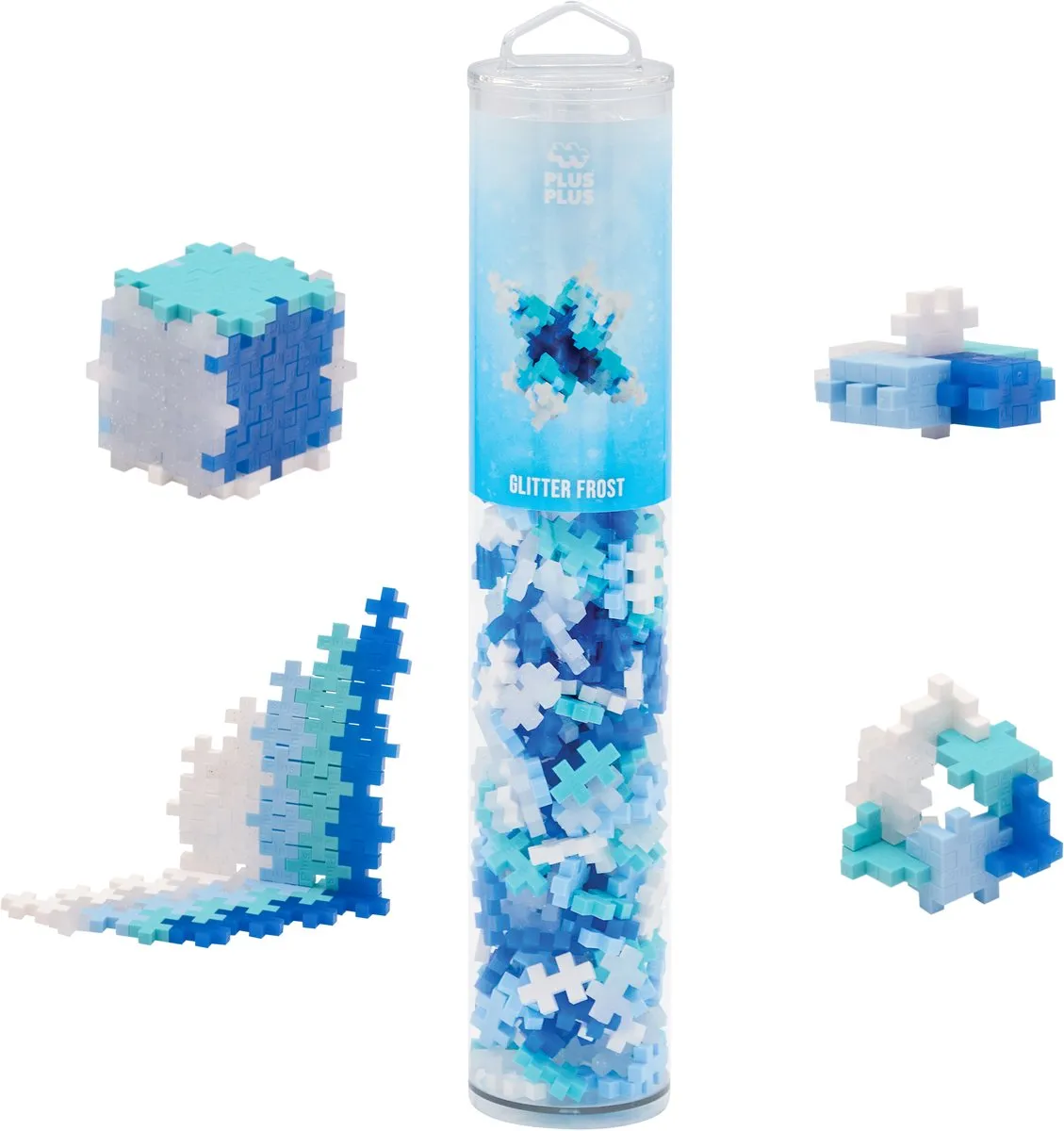 Plus-Plus Glitter Frost 240-delig Bouwset - afbeelding 6 van 6