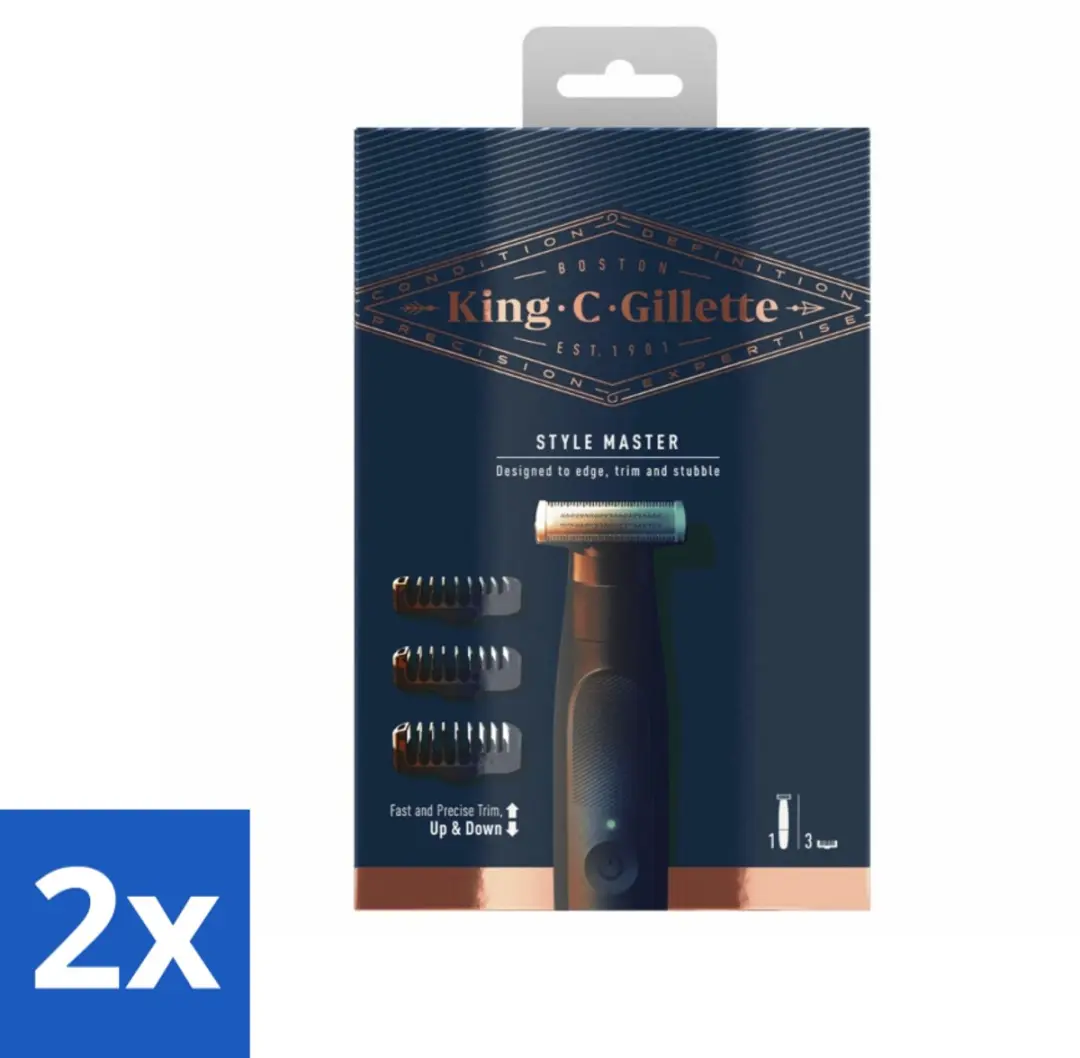 King C. Gillette Style Master Stoppelbaardtrimmer