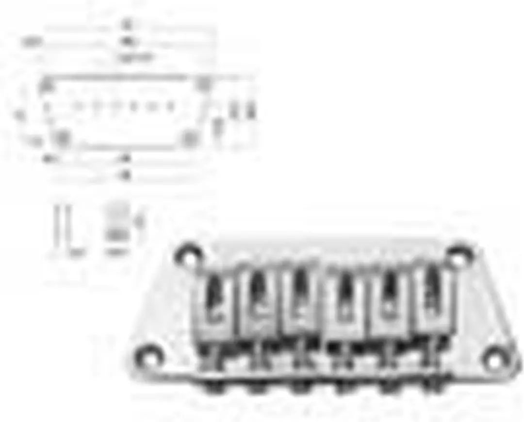 Boston B-1540-C Brug-Staartstuk 10,5mm - Chroom