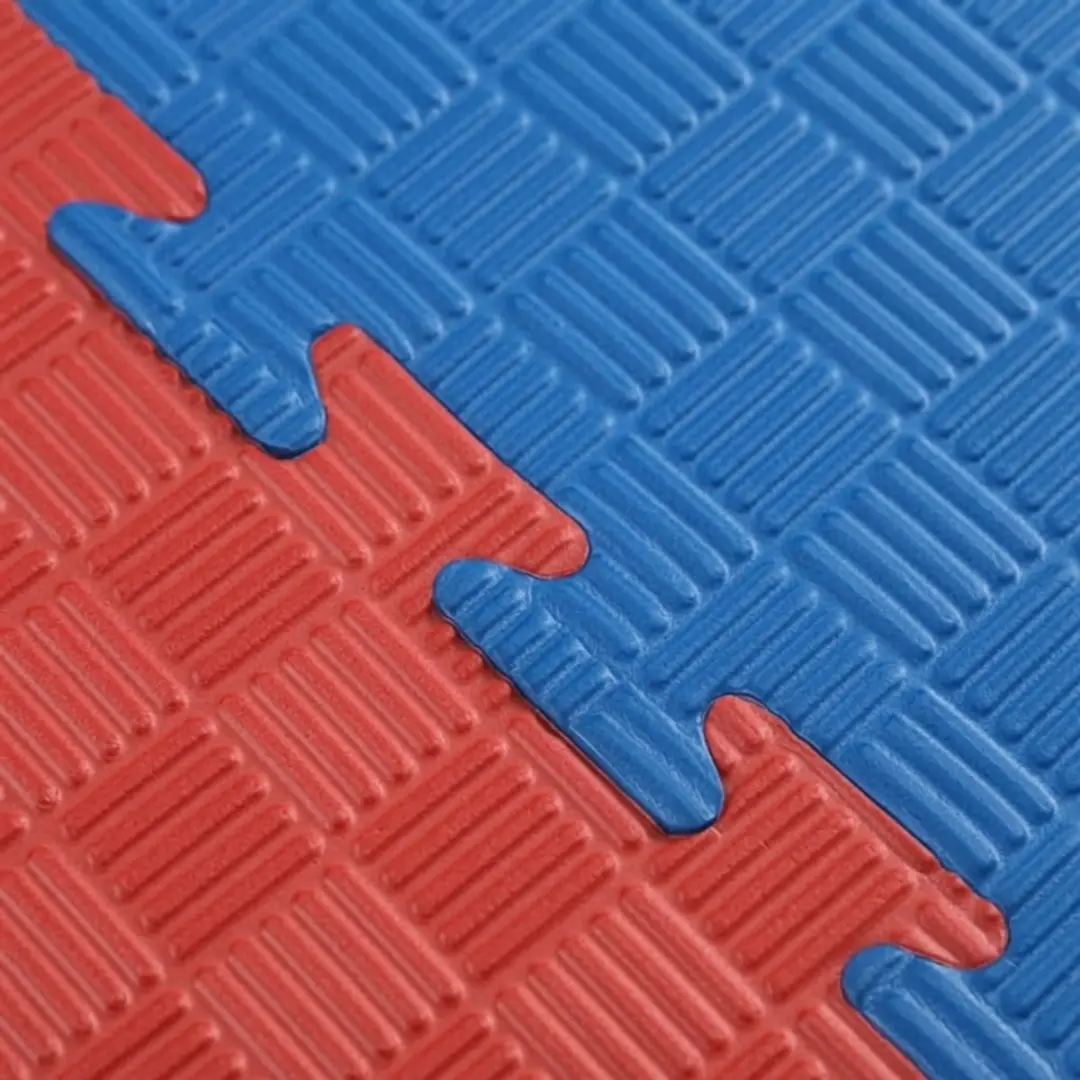 Toorx Tatami Puzzelmatten Set 20 Stuks - 20 m² - Rood/Blauw