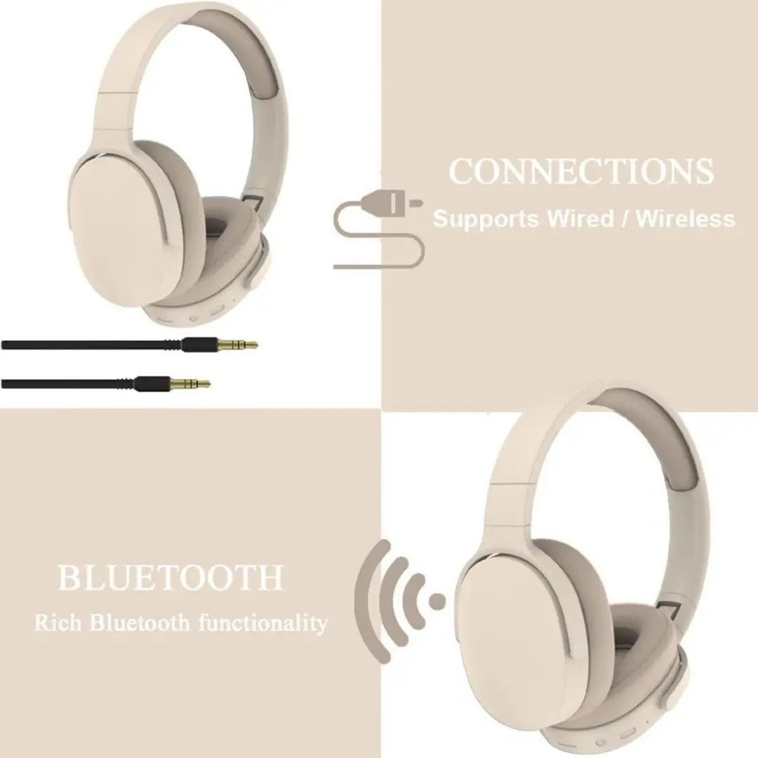 ECTEATOY Draadloze Bluetooth Oortjes - 22 uur - Bruin - afbeelding 6 van 6