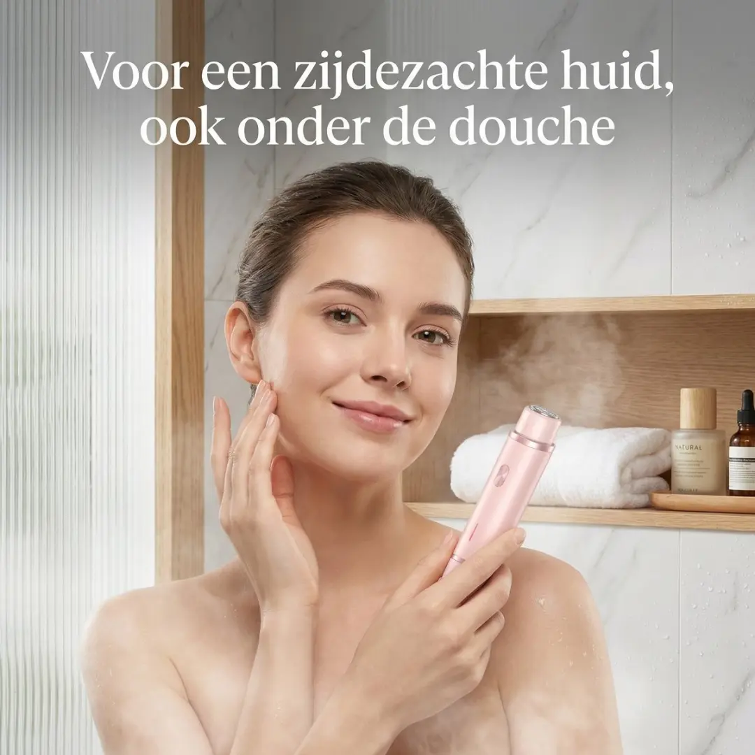 Sogiol 2-in-1 Ladyshave Roze - Nat & Droog - afbeelding 6 van 6