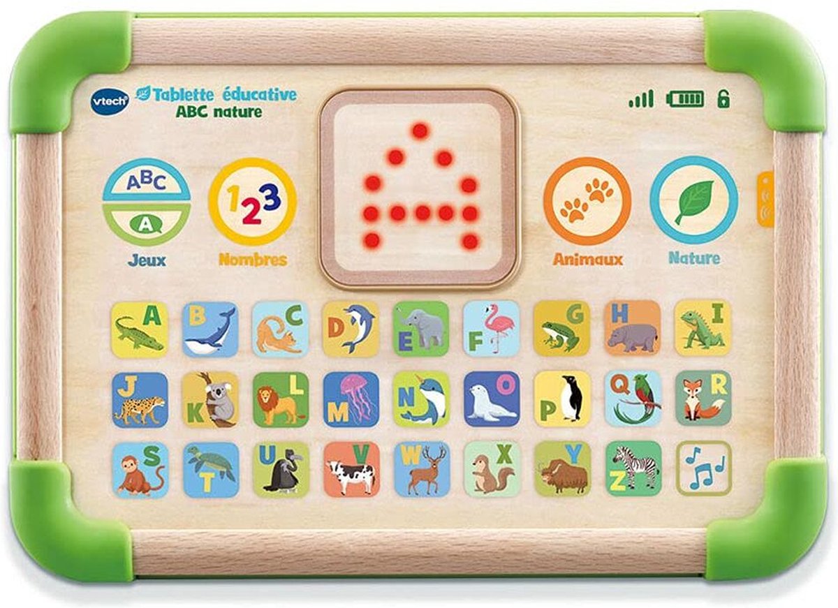 Interactive Tablet for Children Vtech Educational ABC Nature