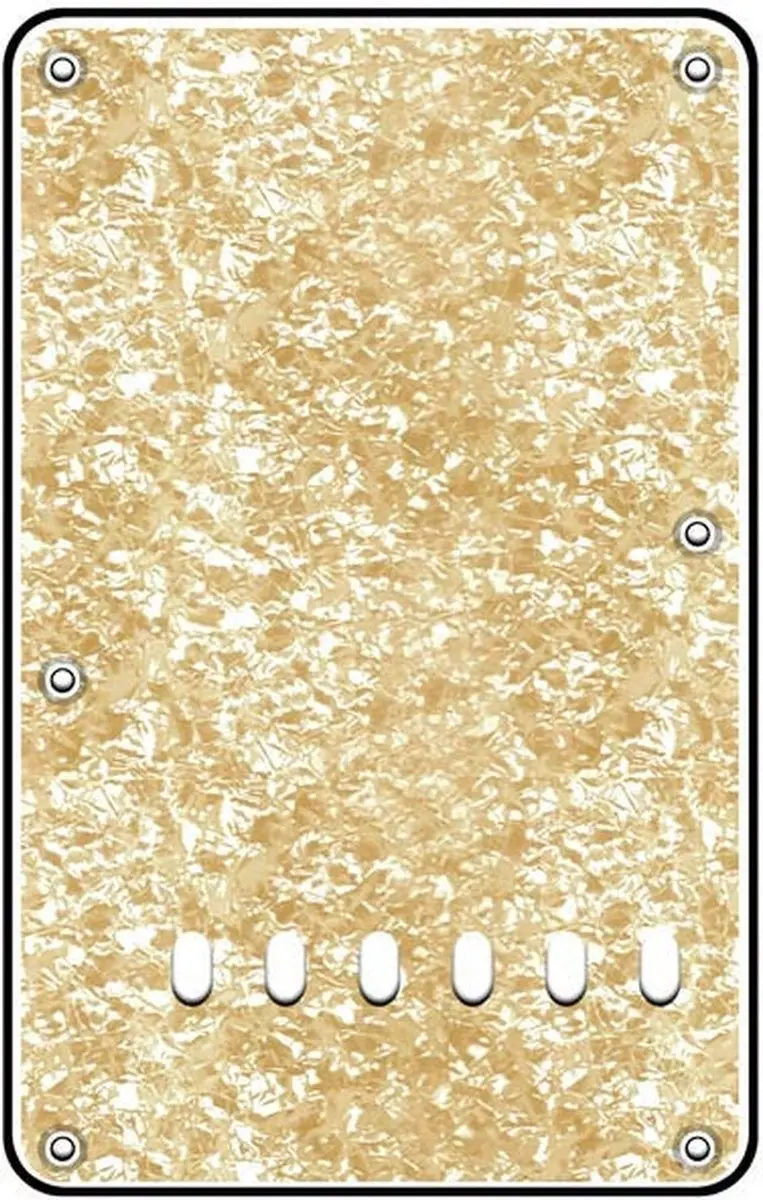 Boston BP-313-PC Backplate - 11,2mm - 3-laags - 86x138mm - Pearl Cream