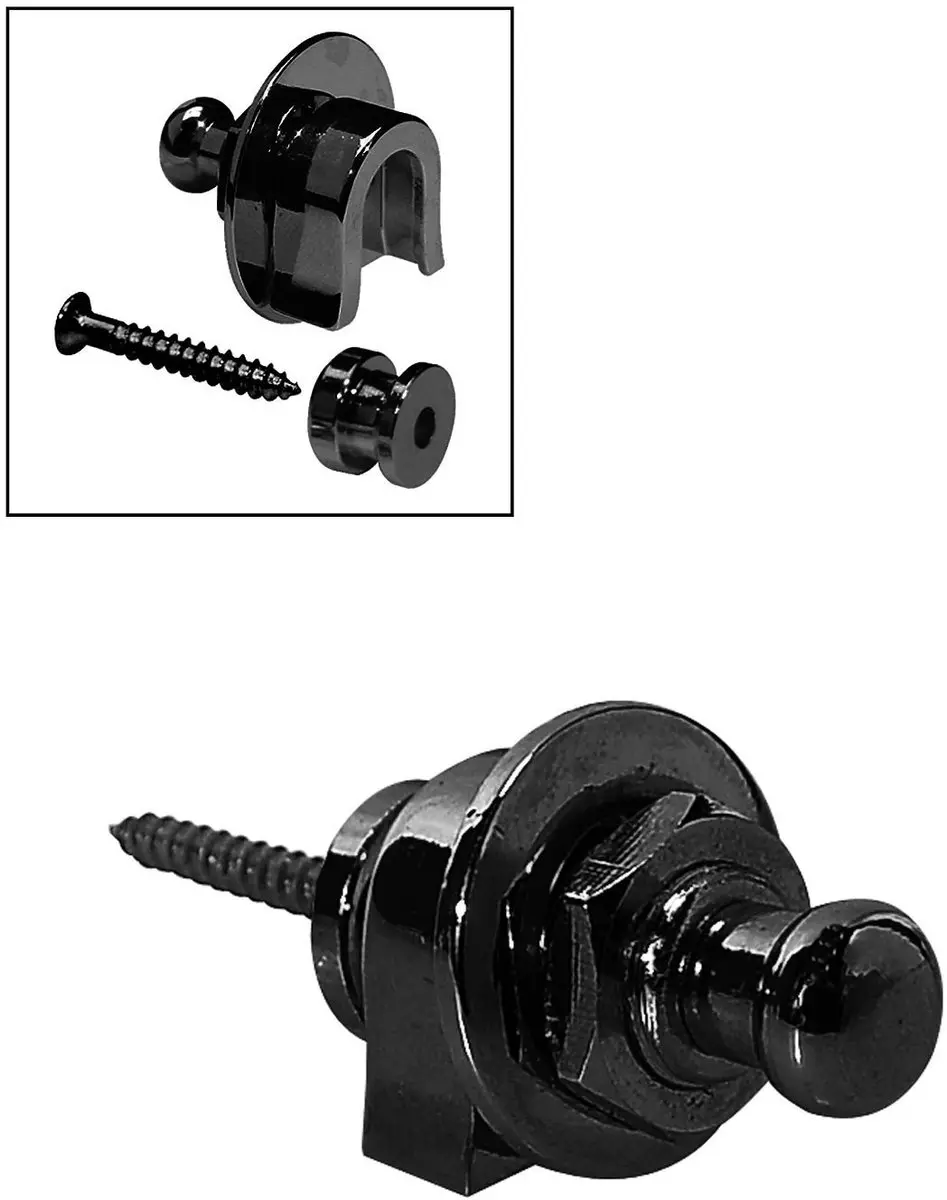 Boston BSL-20-BK Straplock Systeem - Zwart