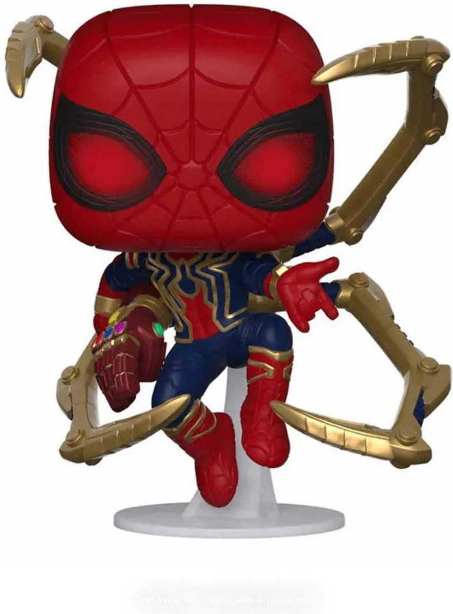 Funko Pop! Avengers Endgame Iron Spider Nano Gauntlet US Excl.