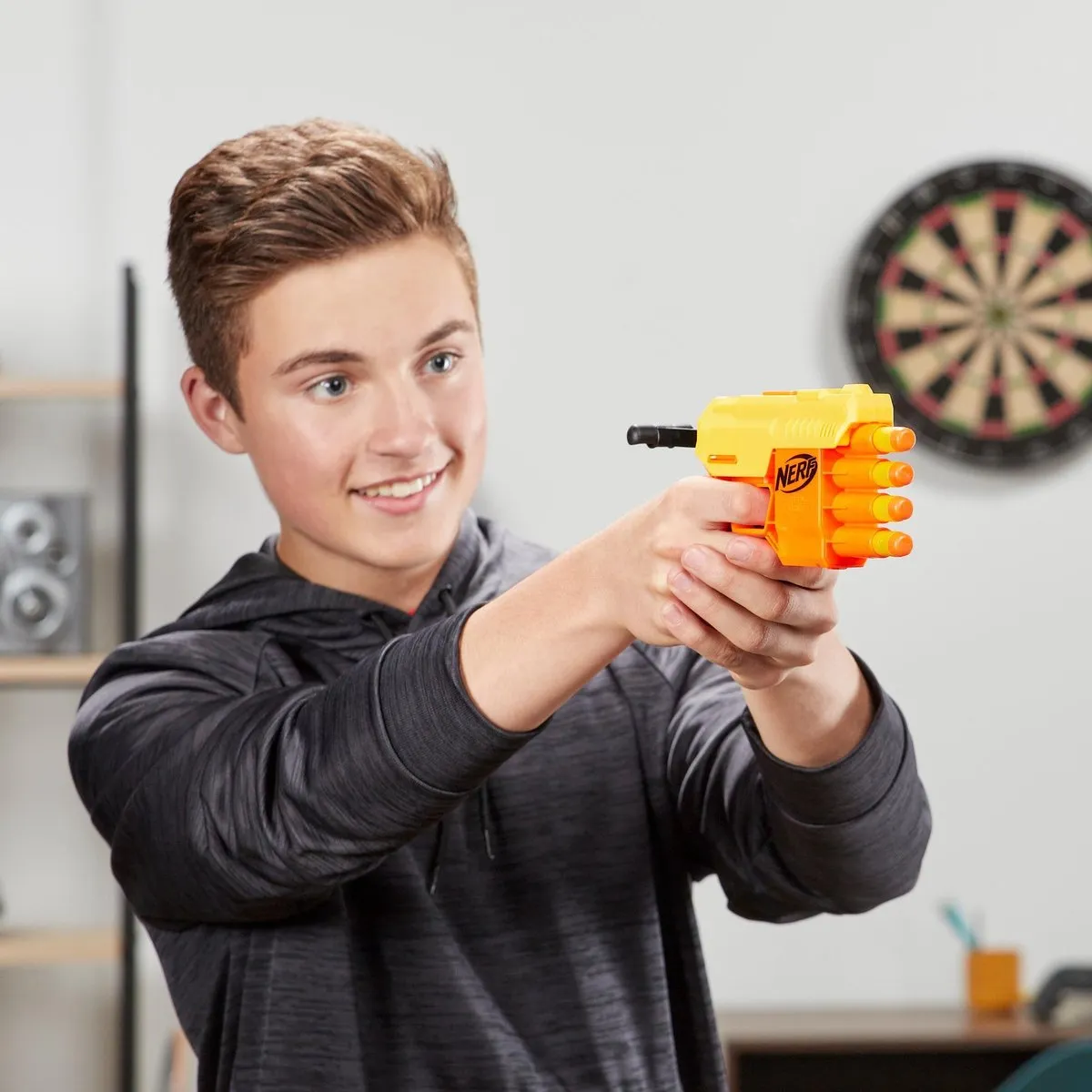 Nerf Alpha Strike Fang QS-4 Load Out Set - Geel/Oranje