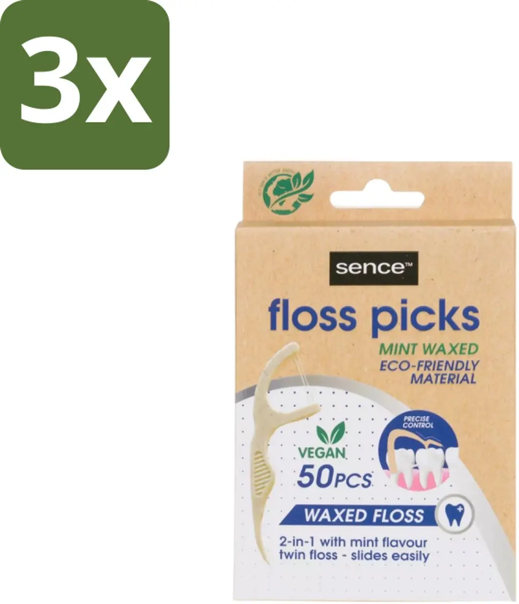 Sence Fresh 2-in-1 Flosser Bamboe