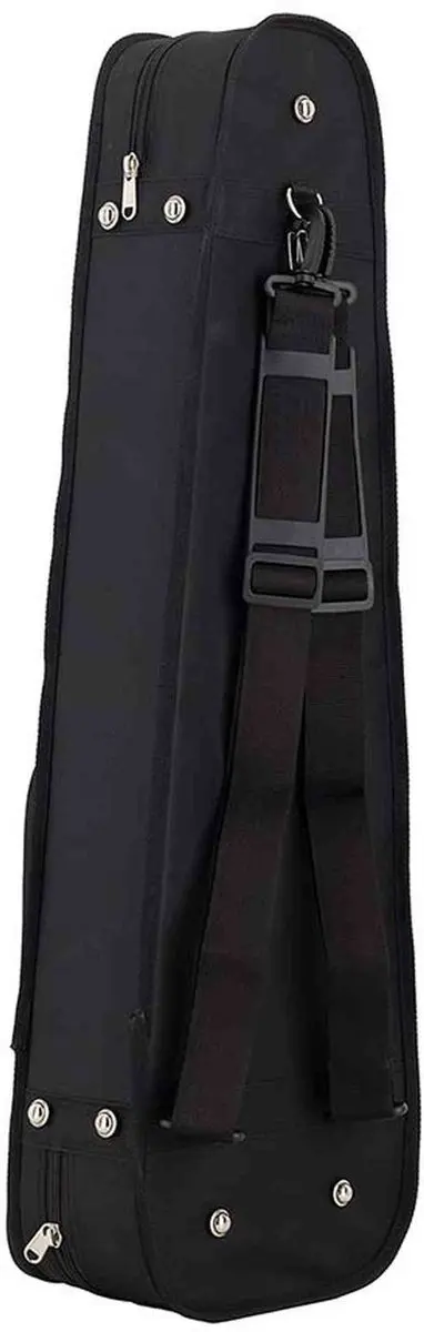 Leonardo VC-1444S-BK Vioolkoffer 4/4 - Zwart