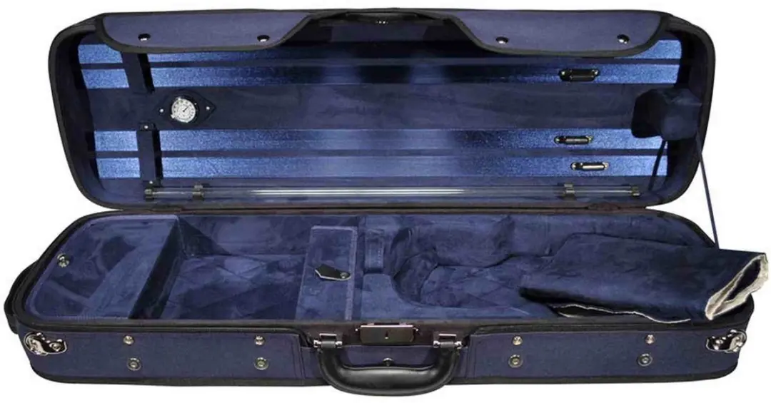 Leonardo VC-47-UU Pro Series Vioolkoffer 4/4 - Blauw
