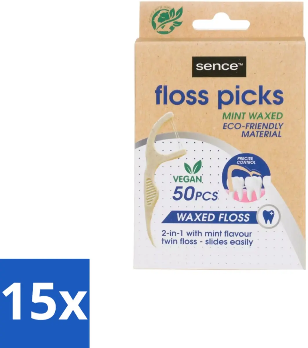 Sence Fresh 2-in-1 Flosser Bamboe
