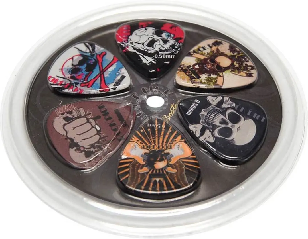 Boston BRP6 050 Plectrumset - 6 Stuks Celluloid