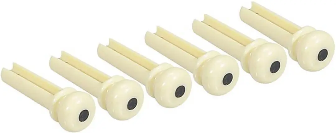 Boston 2130 Ivorietint Plastic Bass Bridge Pins