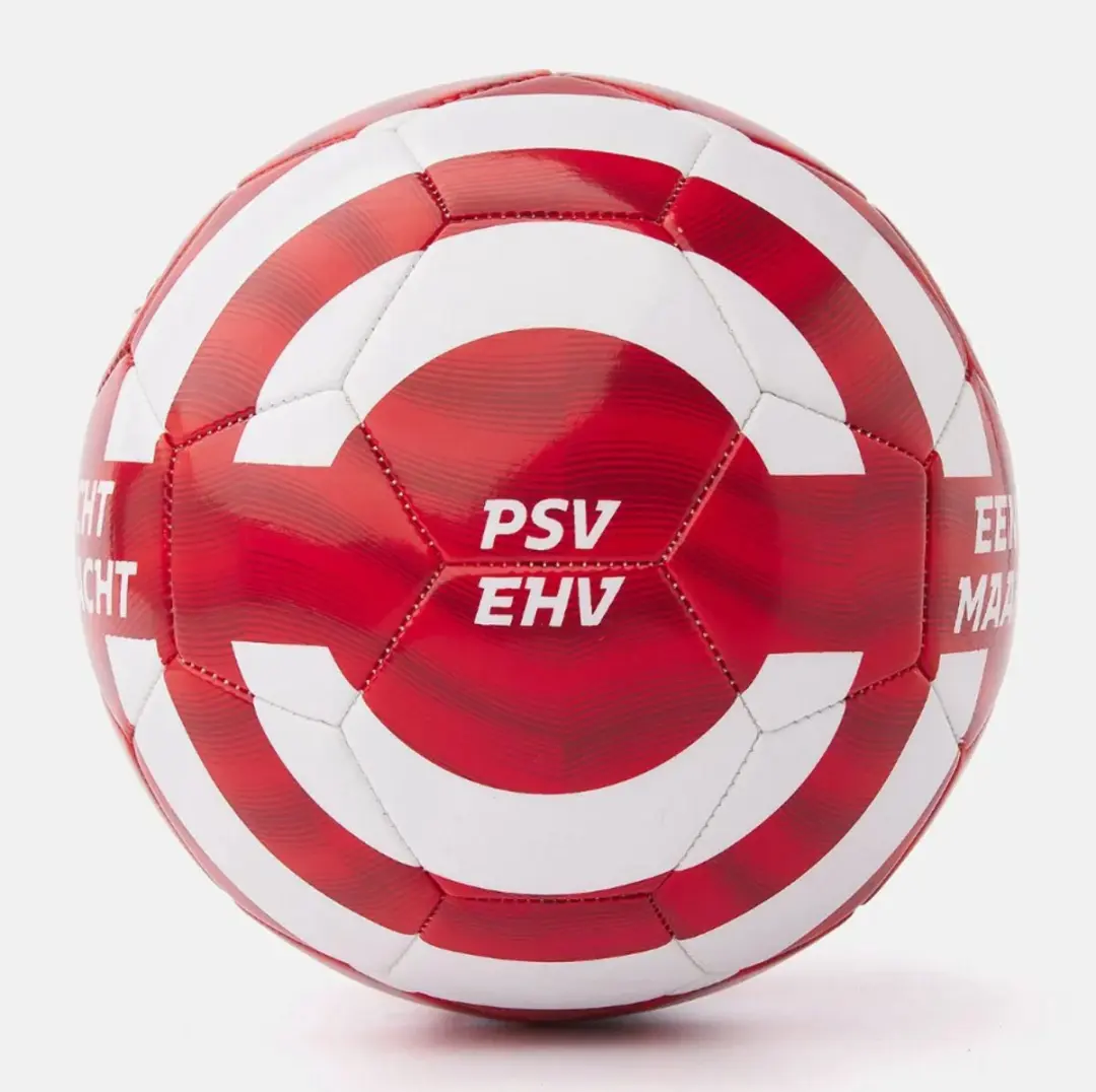 PSV Voetbal Thuis Maat 5 - Rood/Wit