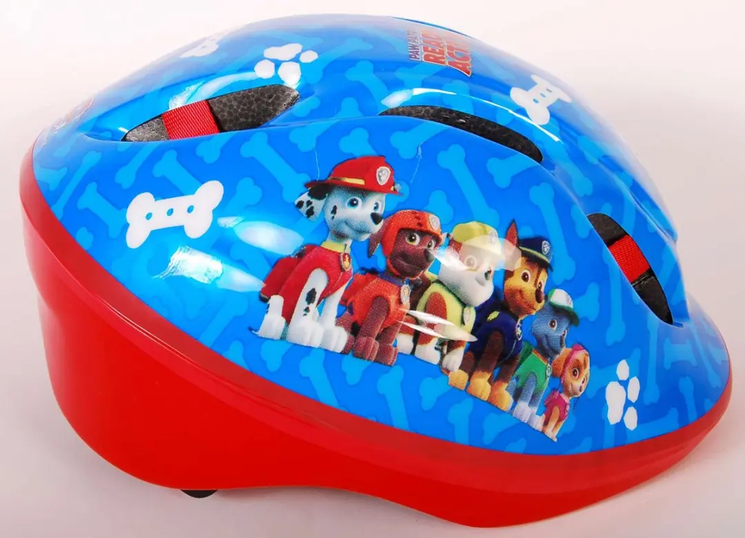 Volare Paw Patrol Fietshelm - 51-55 cm - Blauw/Rood
