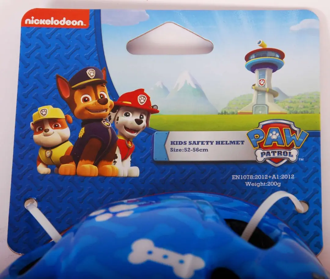 Volare Paw Patrol Fietshelm - 51-55 cm - Blauw/Rood