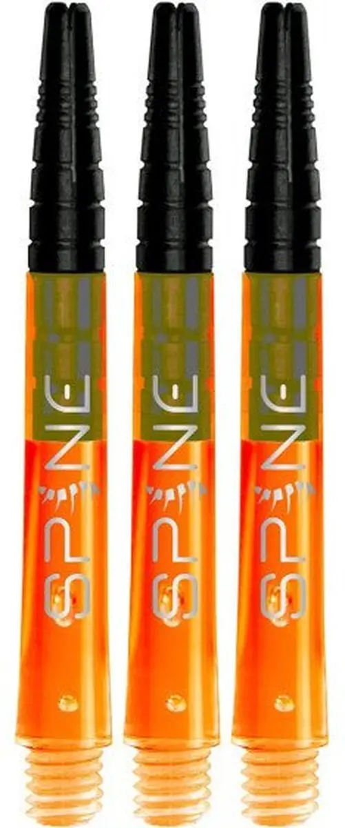 Bull's Spine Orange Dart Shafts BU-55266 - 3 Stuks