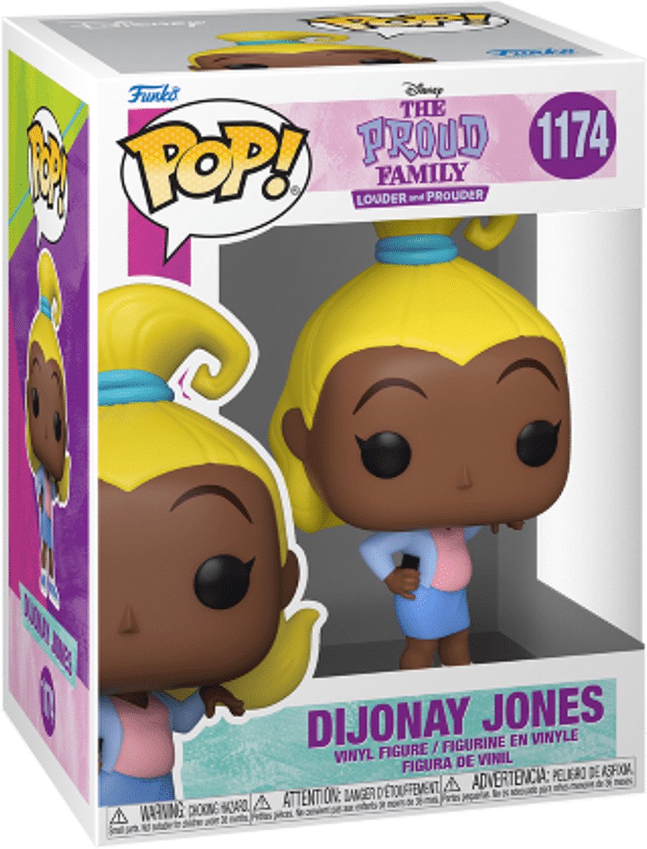 Funko The Proud Family Verzamelfiguur Disney POP! Dijonay 9 cm Multicolours