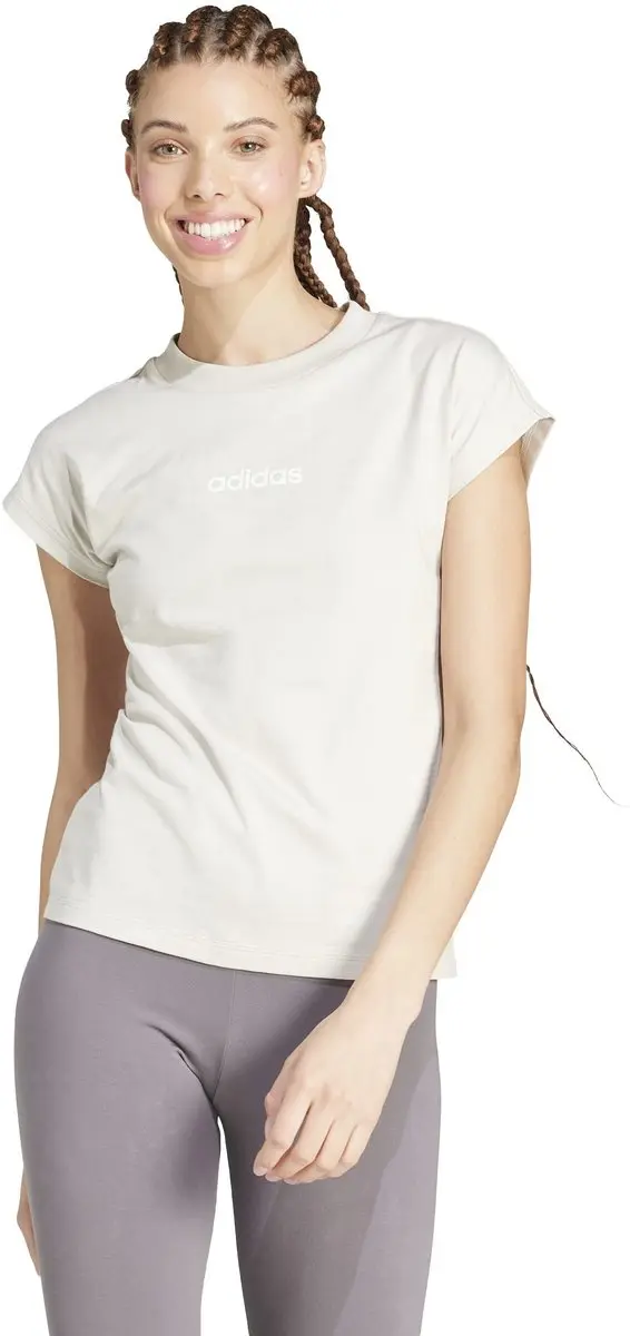 Adidas W Linsj T Sportbroek Dames S - Grijs