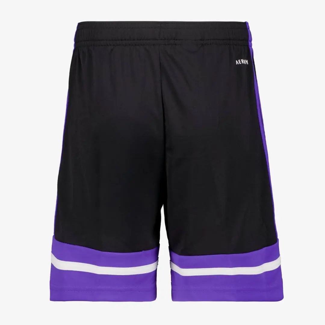 adidas F50 SHO Y Kinder Voetbalshort 176 - Zwart/Paars