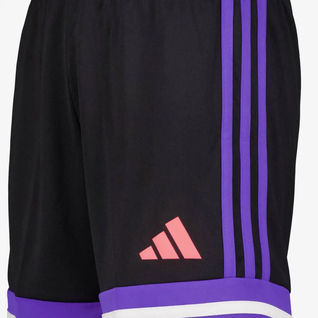 adidas F50 SHO Y Kinder Voetbalshort 176 - Zwart/Paars