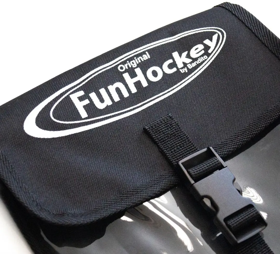 Bandito Fun Hockeyset - 4 Sticks + 4 Ballen - Rood/Geel
