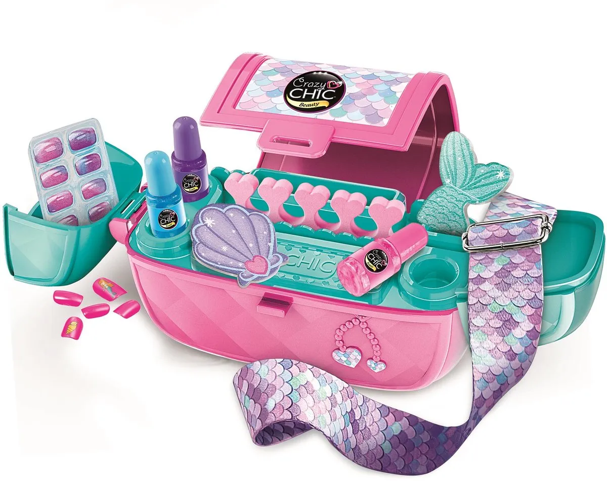 Clementoni Crazy Chic Nail Art Case - Nagellakset 27ml - Multikleur
