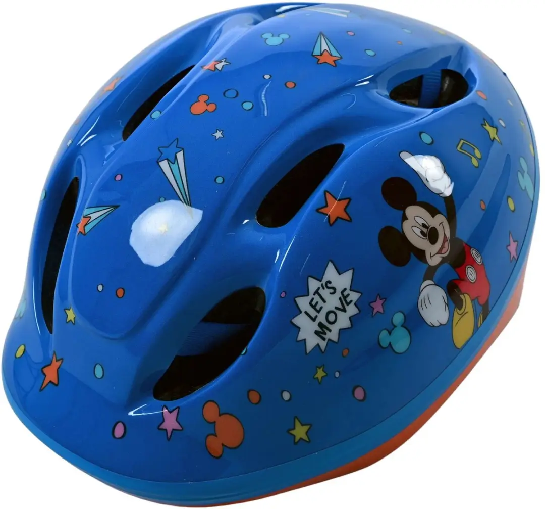 Volare Disney Mickey Fietshelm - Maat 0 - Blauw